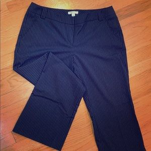 Woman’s Striped Work Trousers from NY & Company